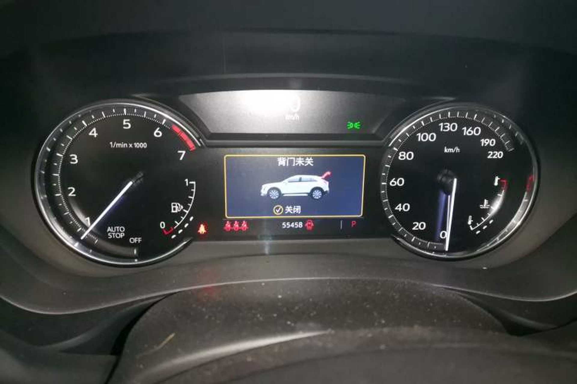 Used Cadillac XT4 2021 28T Two-Wheel Drive Leading Version Instrument Cluster