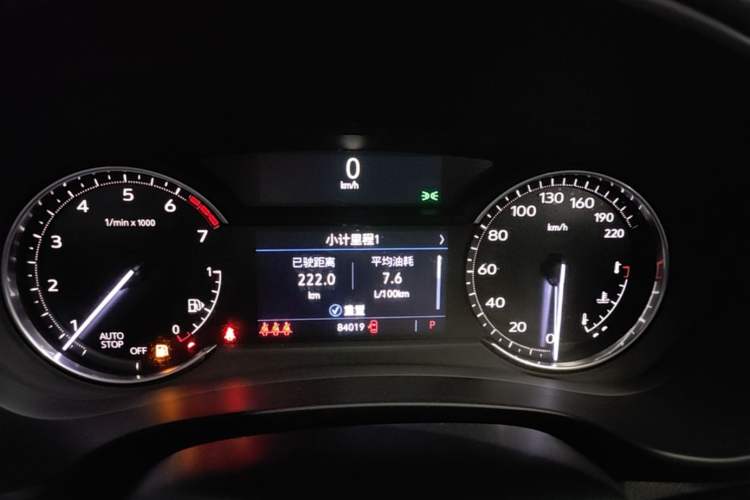 Used Cadillac XT4 2021 28T Two-Wheel Drive Luxury Version Instrument Cluster