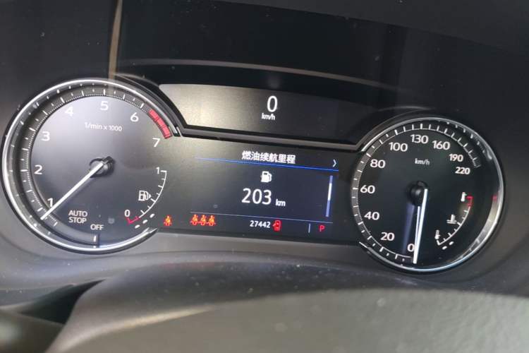 Used Cadillac XT4 2021 28T Two-Wheel Drive Leading Version Instrument Cluster