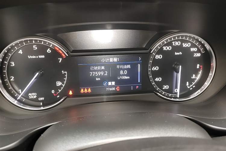 Used Cadillac XT4 2021 28T Two-Wheel Drive Leading Version Instrument Cluster