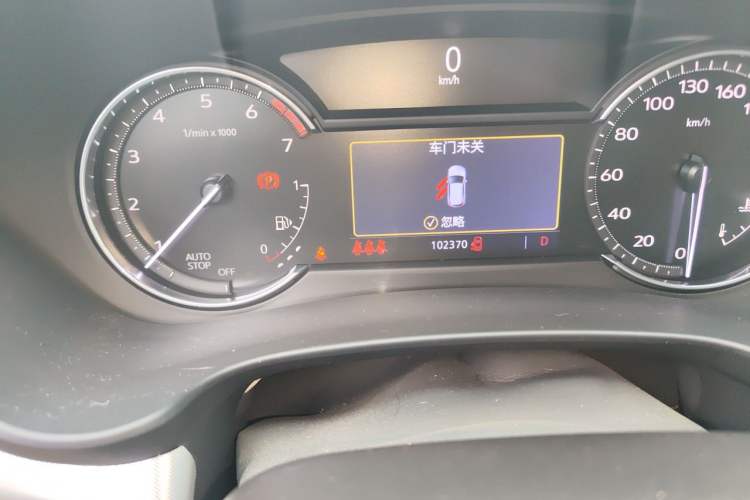 Used Cadillac XT4 2021 28T Two-Wheel Drive Luxury Version Odometer Close Up