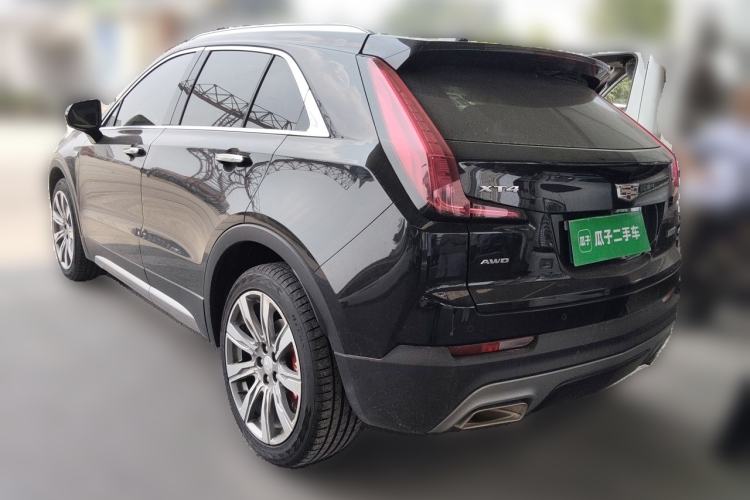 Used Cadillac XT4 2021 28T Four-Wheel Drive Platinum Edition Rear Left 45 Deg