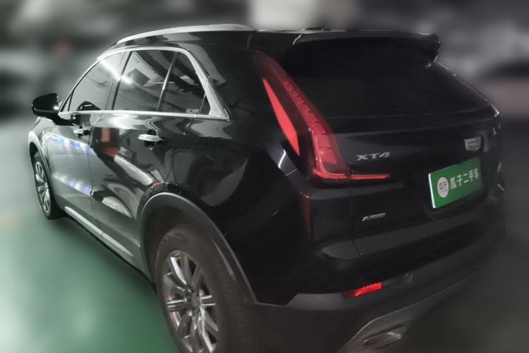 Used Cadillac XT4 2021 28T Four-Wheel-Drive Leading Edition Rear Left 45 Deg