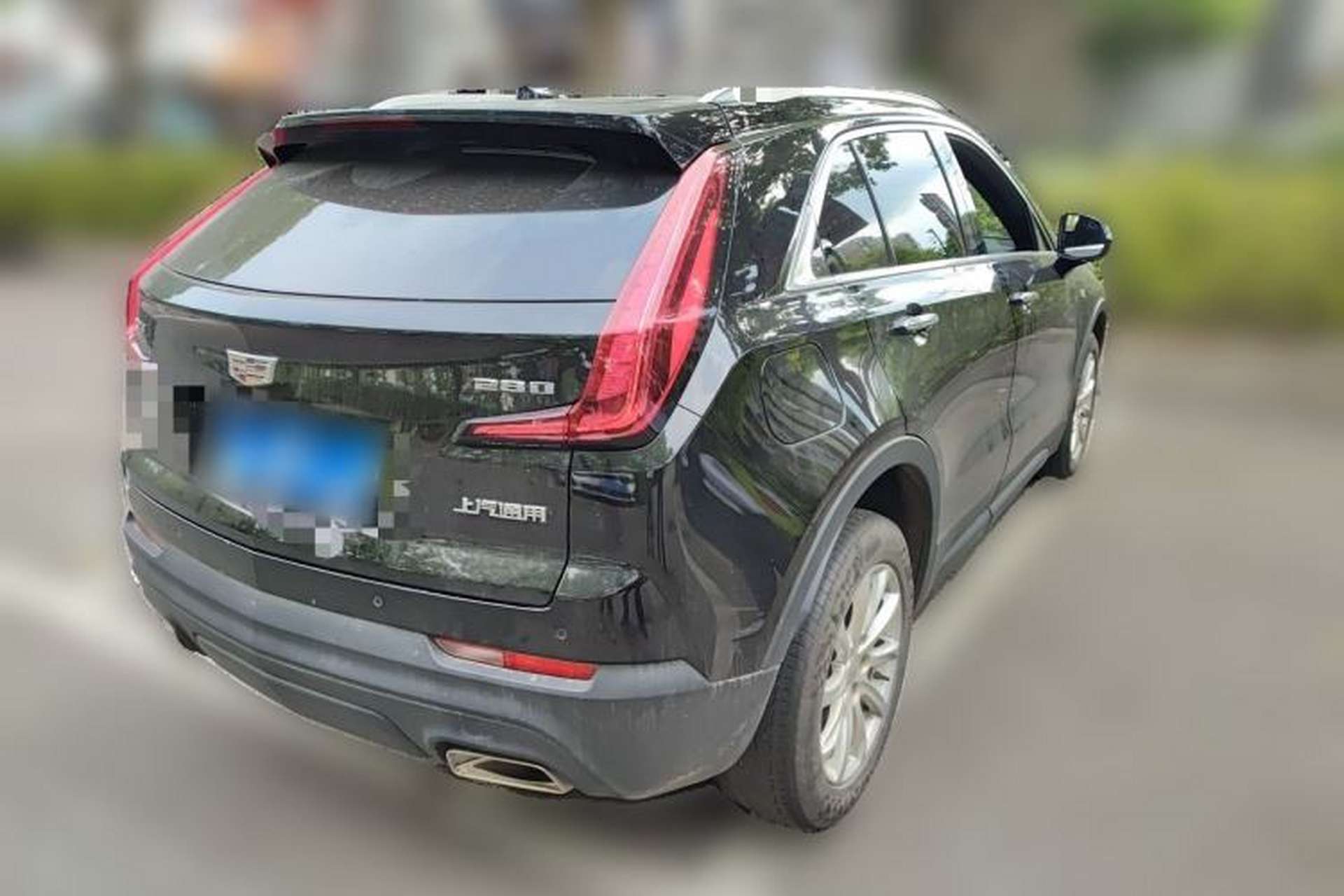 Used Cadillac XT4 2021 28T Two-Wheel Drive Tech Edition Rear Right 45 Deg