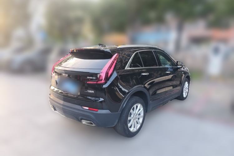 Used Cadillac XT4 2021 28T Two-Wheel Drive Tech Edition Rear Right 45 Deg