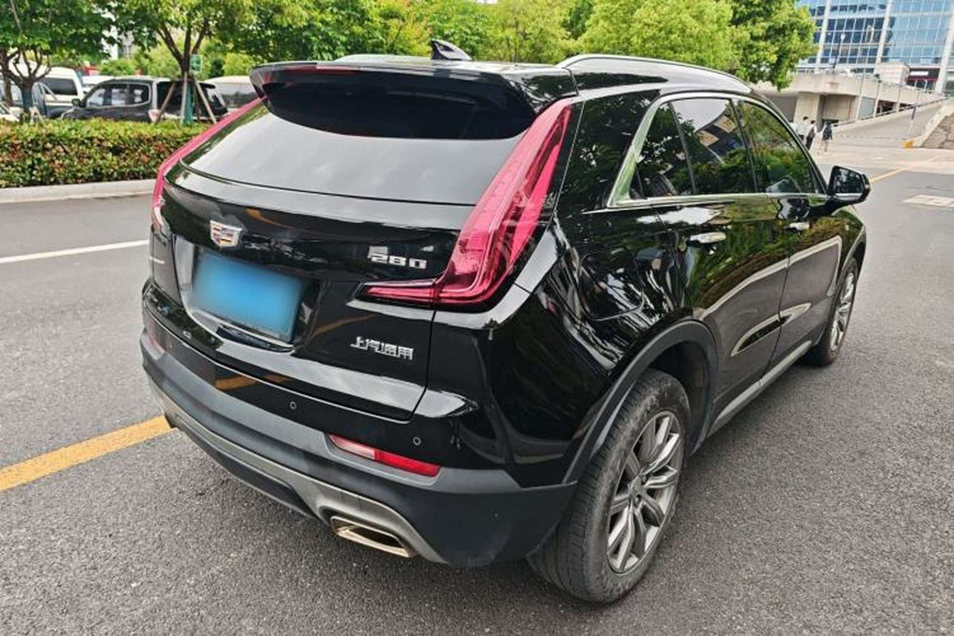 Used Cadillac XT4 2021 28T Two-Wheel Drive Leading Version Rear Right 45 Deg