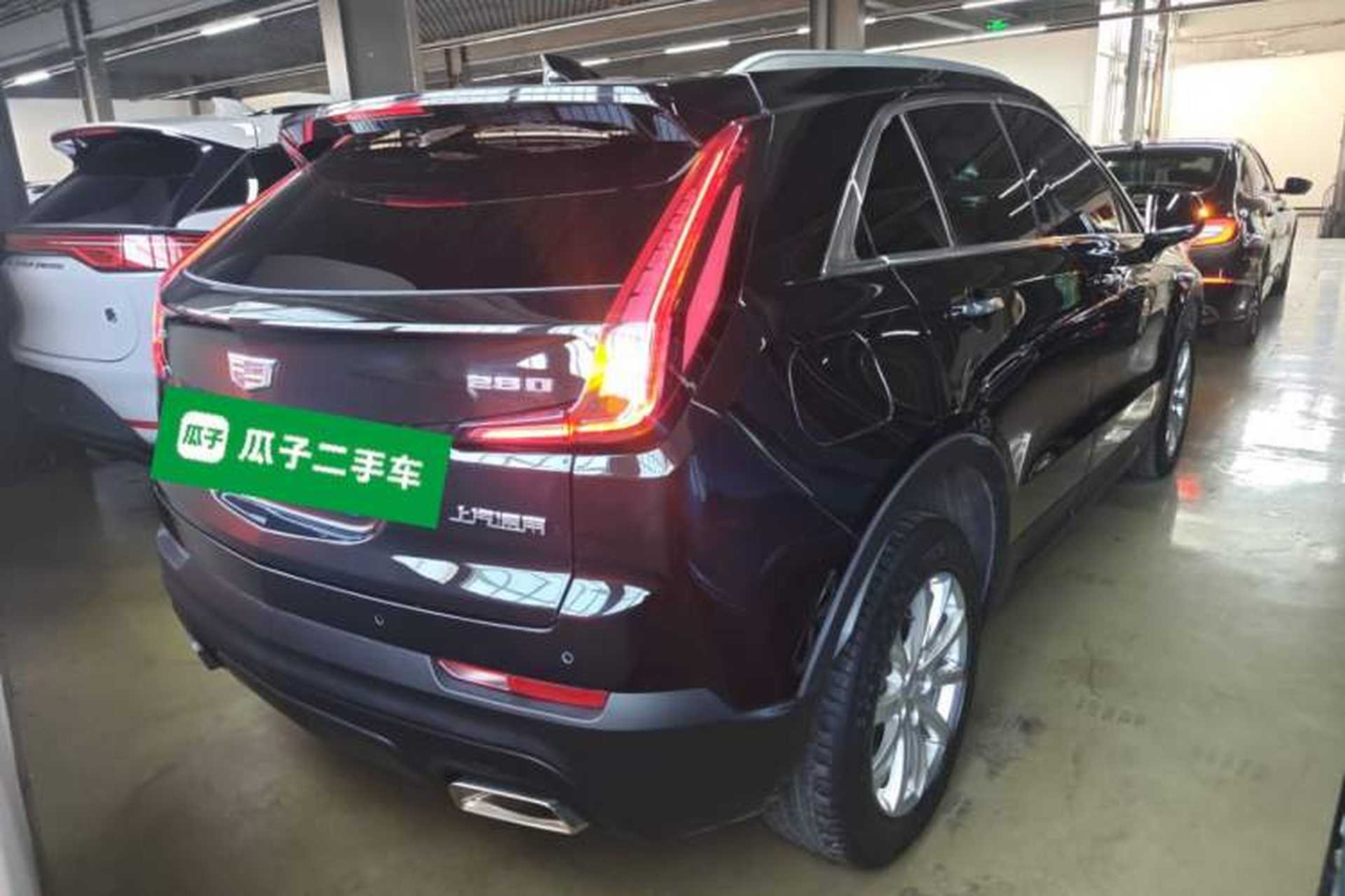 Used Cadillac XT4 2021 28T Two-Wheel Drive Tech Edition Rear Right 45 Deg