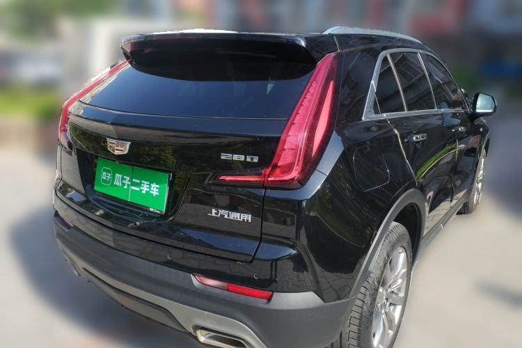 Used Cadillac XT4 2021 28T Two-Wheel Drive Leading Version Rear Right 45 Deg