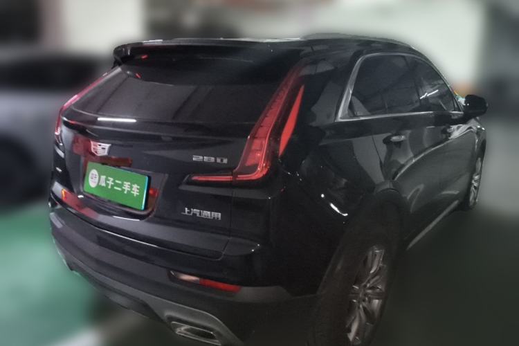 Used Cadillac XT4 2021 28T Four-Wheel-Drive Leading Edition Rear Right 45 Deg