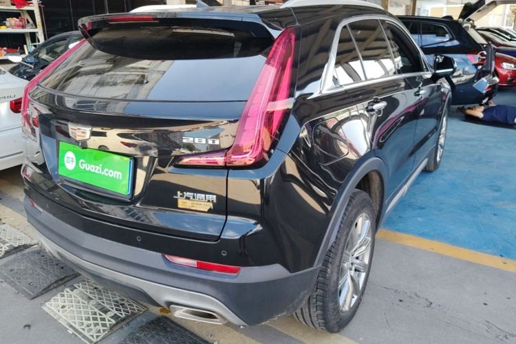 Used Cadillac XT4 2021 28T Two-Wheel Drive Leading Version Rear Right 45 Deg