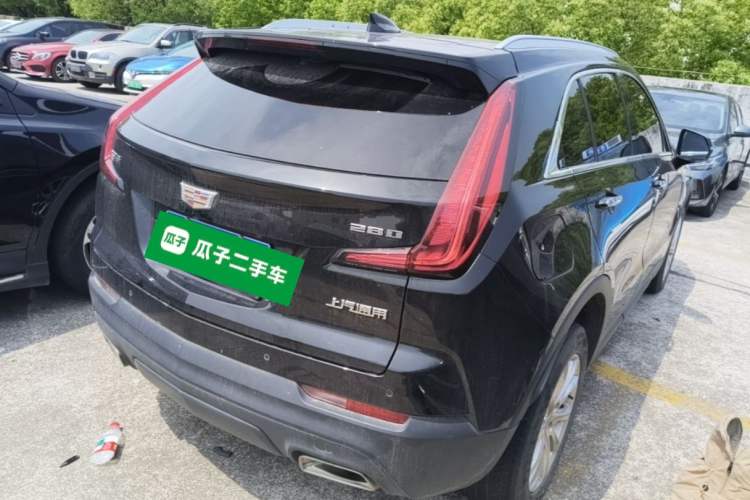 Used Cadillac XT4 2021 28T Two-Wheel Drive Tech Edition Rear Right 45 Deg