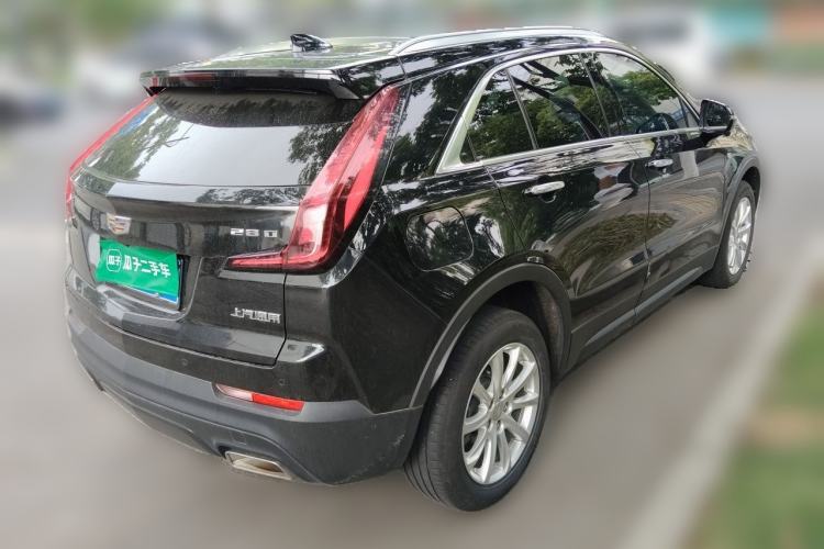 Used Cadillac XT4 2021 28T Two-Wheel Drive Tech Edition Rear Right 45 Deg