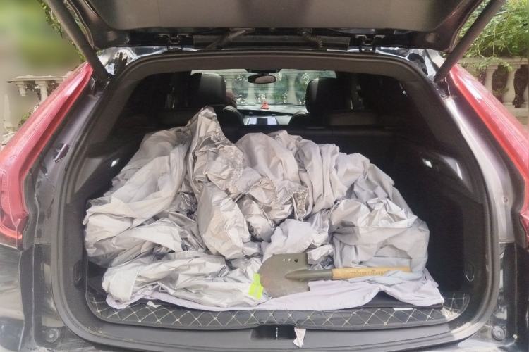 Used Cadillac XT4 2021 28T Two-Wheel Drive Luxury Version Trunk