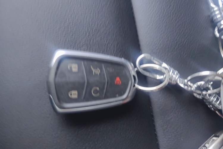 Used Cadillac XT4 2021 28T Two-Wheel Drive Leading Version Vehicle Key