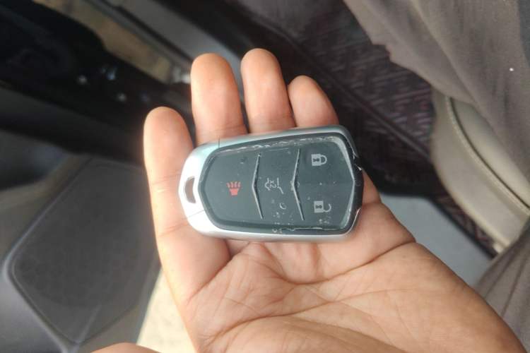 Used Cadillac XT4 2021 28T Two-Wheel Drive Leading Version Vehicle Key