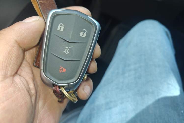 Used Cadillac XT4 2021 28T Two-Wheel Drive Leading Version Vehicle Key