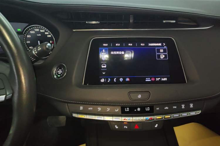 Used Cadillac XT4 2021 28T Two-Wheel Drive Leading Version Audio And AC Panel