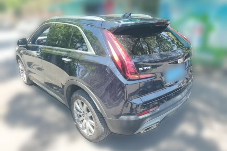 Used Cadillac XT4 2021 28T Two-Wheel Drive Luxury Version Rear Left 45 Deg