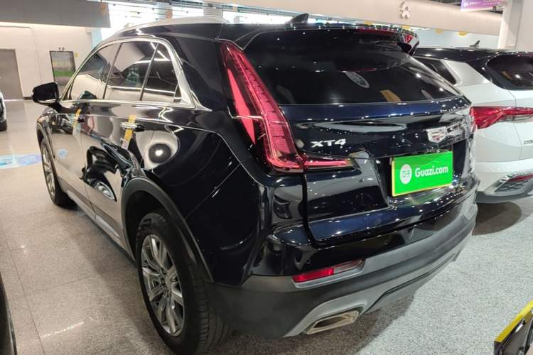 Used Cadillac XT4 2021 28T Two-Wheel Drive Leading Version Rear Left 45 Deg