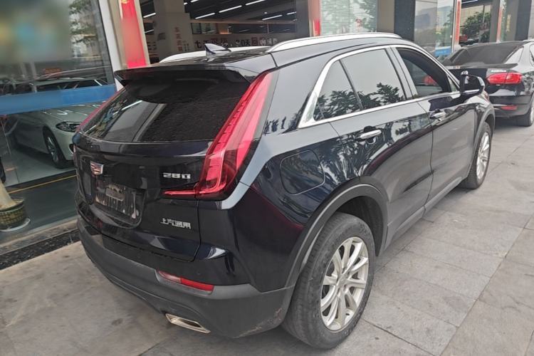 Used Cadillac XT4 2021 28T Two-Wheel Drive Tech Edition Rear Right 45 Deg