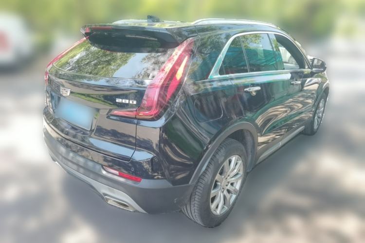 Used Cadillac XT4 2021 28T Two-Wheel Drive Luxury Version Rear Right 45 Deg