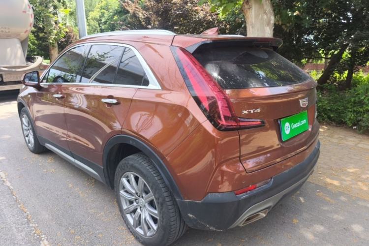 Used Cadillac XT4 2021 28T Two-Wheel Drive Luxury Version Rear Left 45 Deg