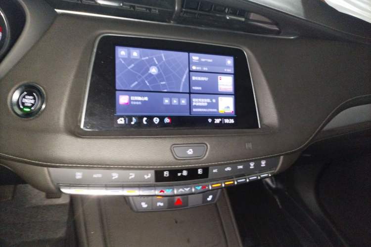 Used Cadillac XT4 2021 28T Two-Wheel Drive Leading Version Audio And AC Panel