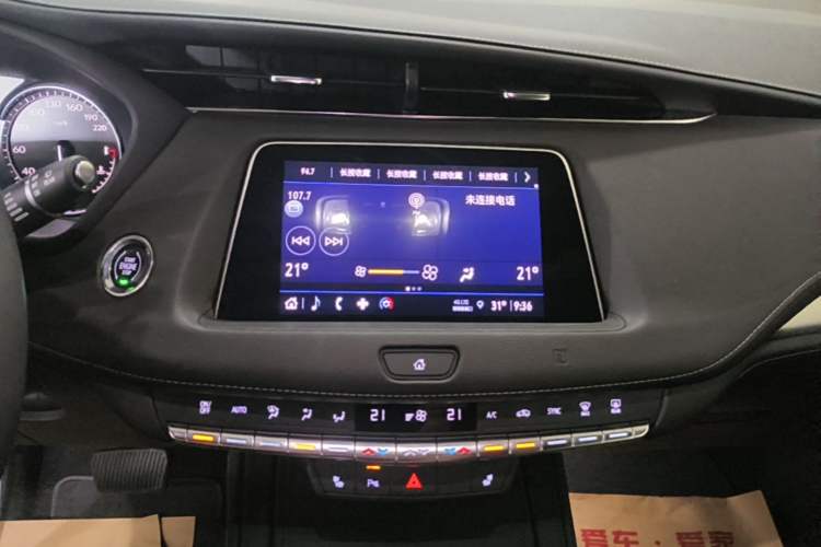 Used Cadillac XT4 2021 28T Two-Wheel Drive Luxury Version Audio And AC Panel