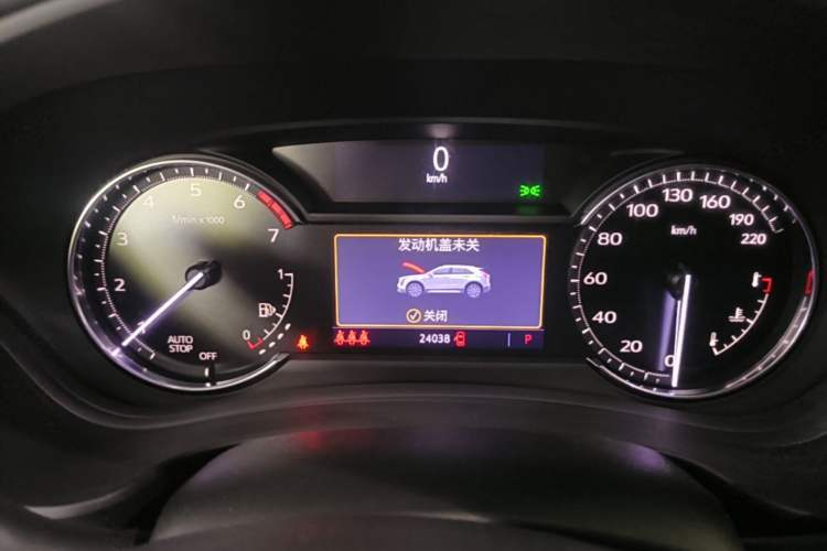 Used Cadillac XT4 2021 28T Two-Wheel Drive Luxury Version Instrument Cluster