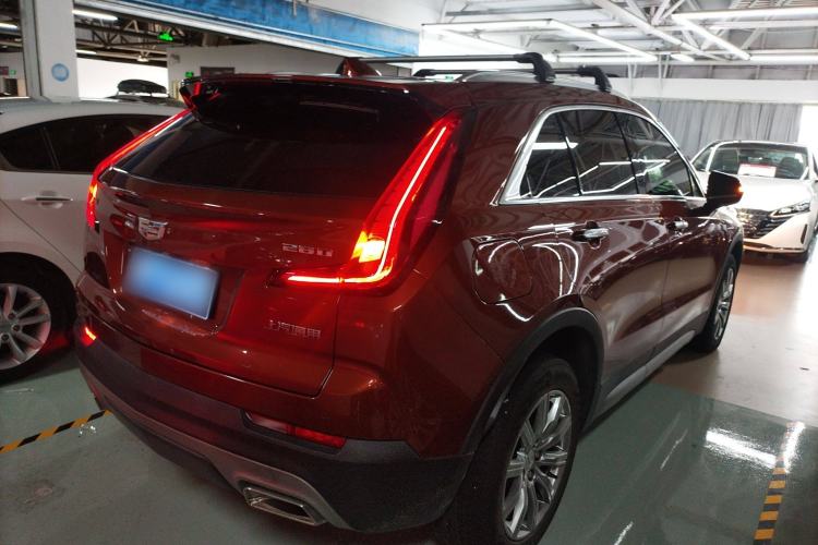Used Cadillac XT4 2021 28T Two-Wheel Drive Leading Version Rear Right 45 Deg