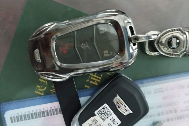 Used Cadillac XT4 2021 28T Two-Wheel Drive Leading Version Vehicle Key