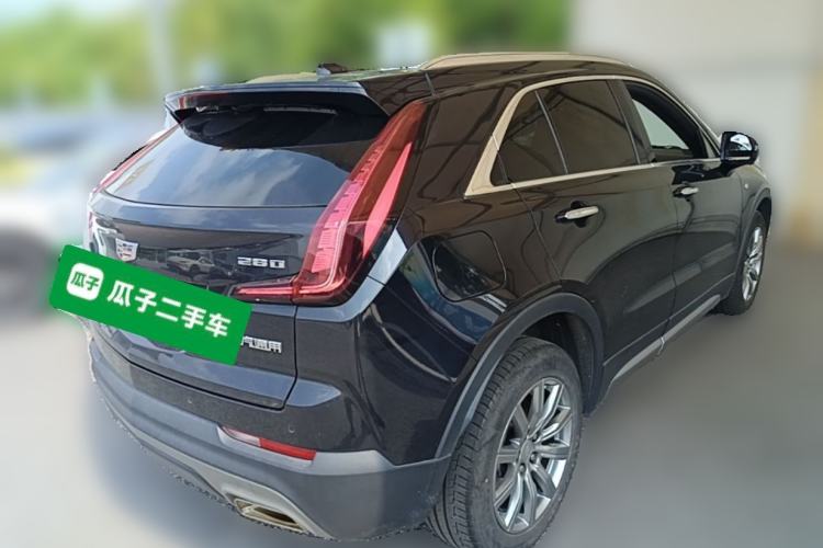 Used Cadillac XT4 2021 28T Two-Wheel Drive Leading Version Rear Right 45 Deg