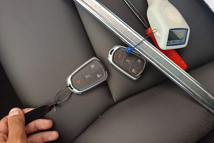 Used Cadillac XT4 2021 28T Two-Wheel Drive Leading Version Vehicle Key
