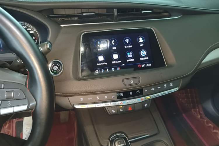 Used Cadillac XT4 2021 28T Two-Wheel Drive Leading Version Audio And AC Panel