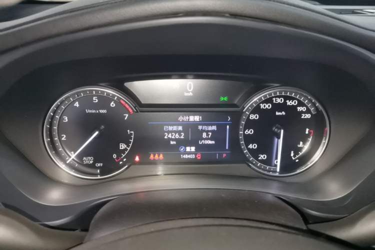 Used Cadillac XT4 2021 28T Two-Wheel Drive Luxury Version Instrument Cluster