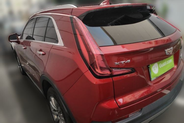 Used Cadillac XT4 2021 28T Two-Wheel Drive Luxury Version Rear Left 45 Deg
