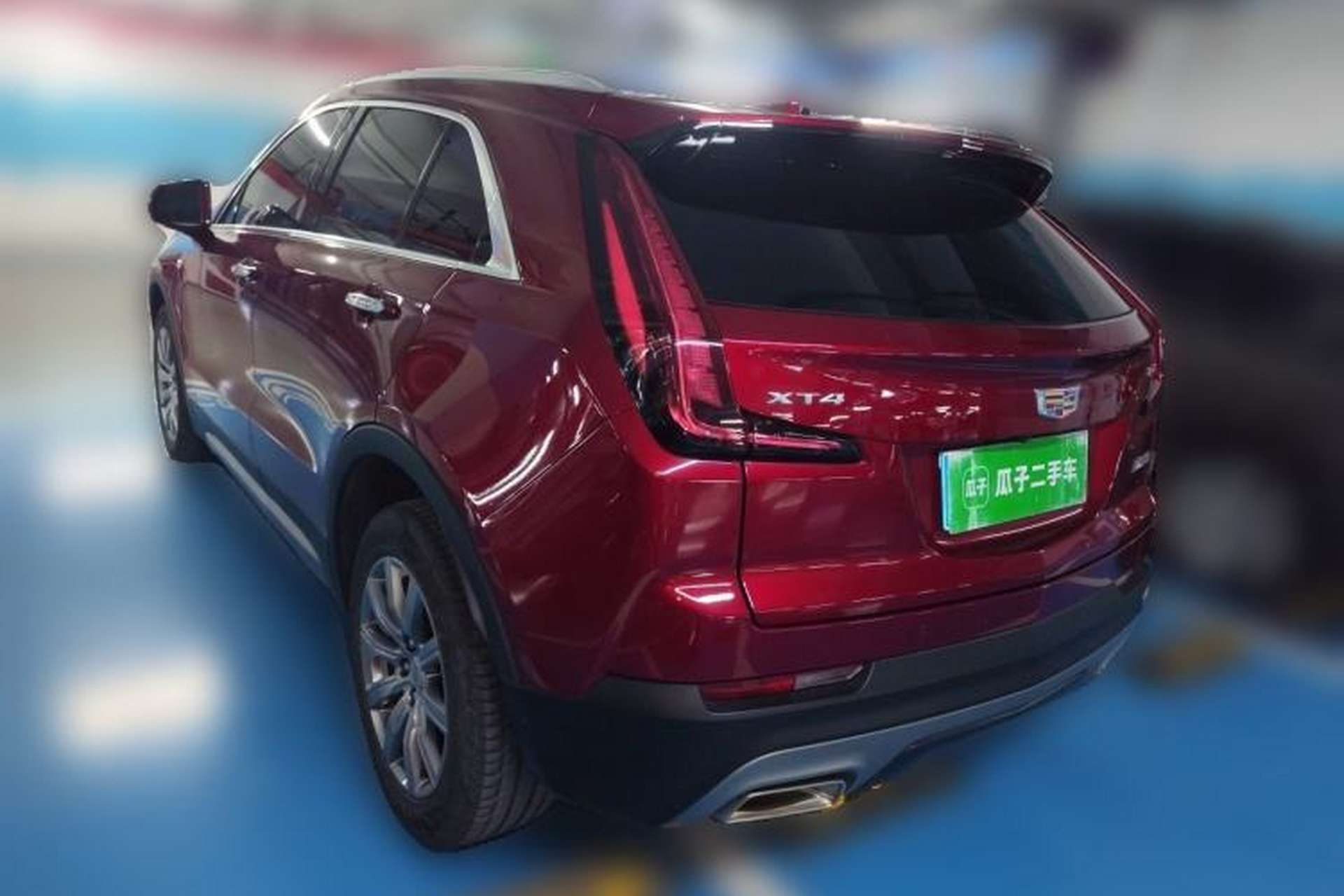 Used Cadillac XT4 2021 28T Two-Wheel Drive Leading Version Rear Left 45 Deg