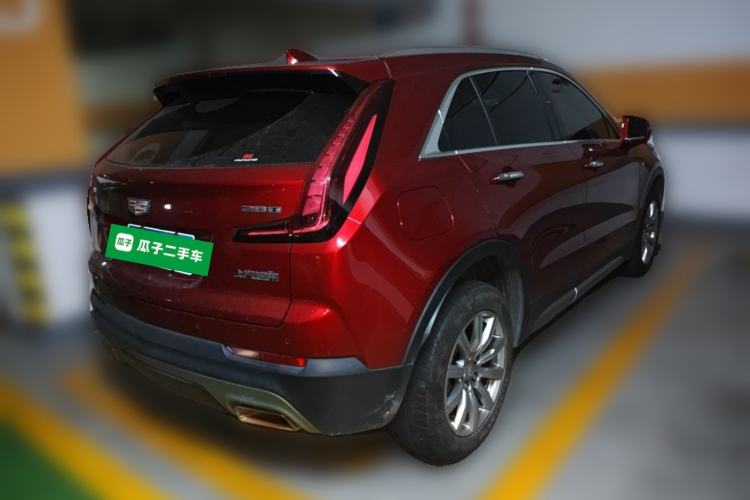 Used Cadillac XT4 2021 28T Two-Wheel Drive Leading Version Rear Right 45 Deg