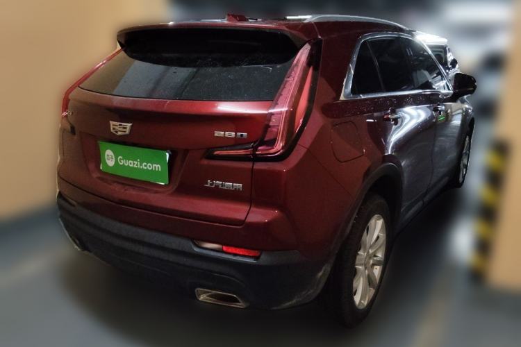 Used Cadillac XT4 2021 28T Two-Wheel Drive Tech Edition Rear Right 45 Deg