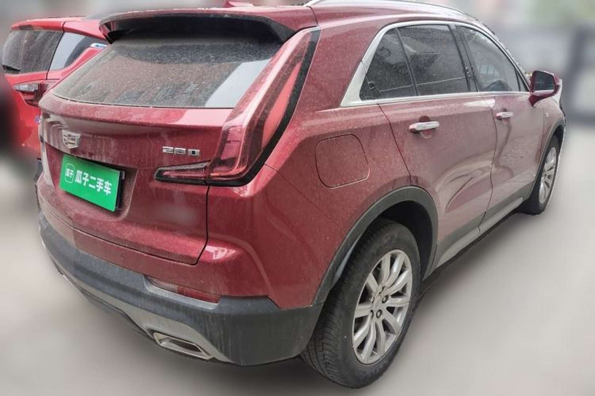Used Cadillac XT4 2021 28T Two-Wheel Drive Leading Version Rear Right 45 Deg