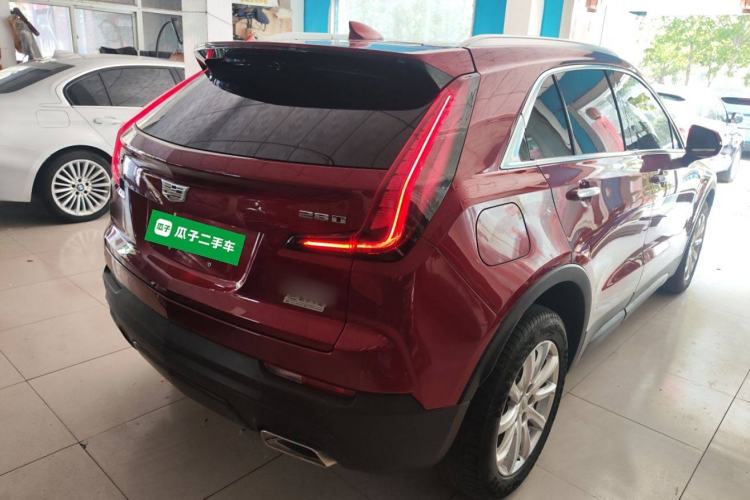 Used Cadillac XT4 2021 28T Two-Wheel Drive Tech Edition Rear Right 45 Deg