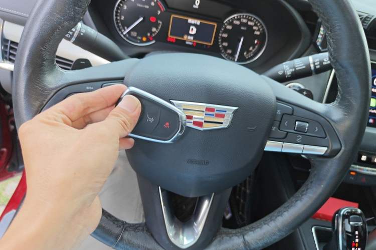 Used Cadillac XT4 2021 28T Two-Wheel Drive Leading Version Vehicle Key
