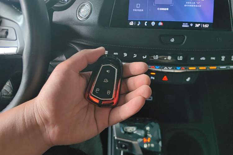 Used Cadillac XT4 2021 28T Two-Wheel Drive Leading Version Vehicle Key