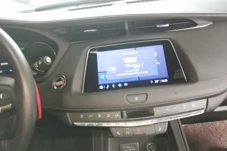 Used Cadillac XT4 2021 28T Two-Wheel Drive Leading Version Audio And AC Panel