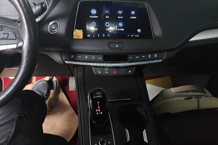 Used Cadillac XT4 2021 28T Two-Wheel Drive Leading Version Audio And AC Panel