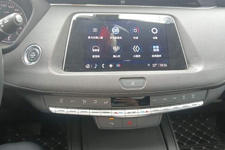 Used Cadillac XT4 2021 28T Two-Wheel Drive Tech Edition Audio And AC Panel