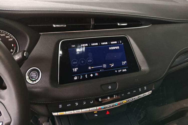 Used Cadillac XT4 2021 28T Two-Wheel Drive Tech Edition Audio And AC Panel