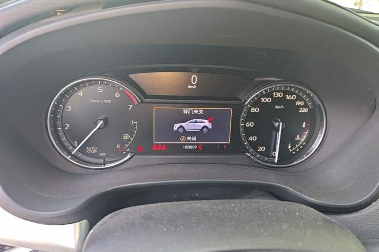 Used Cadillac XT4 2021 28T Two-Wheel Drive Luxury Version Instrument Cluster