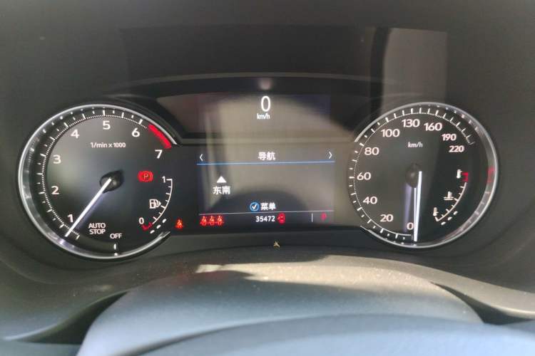 Used Cadillac XT4 2021 28T Two-Wheel Drive Leading Version Instrument Cluster