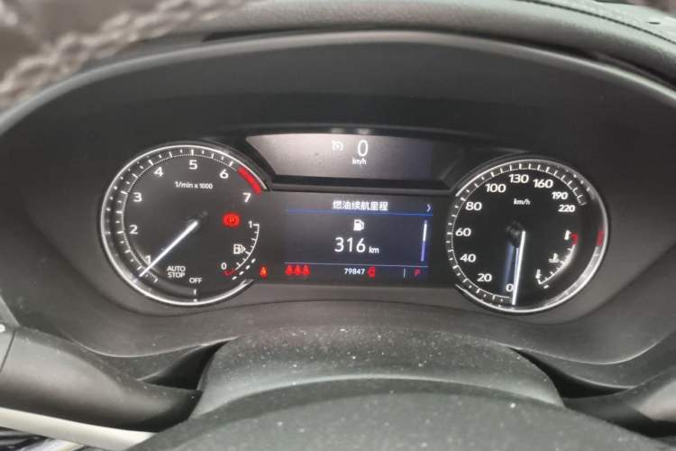 Used Cadillac XT4 2021 28T Two-Wheel Drive Leading Version Instrument Cluster